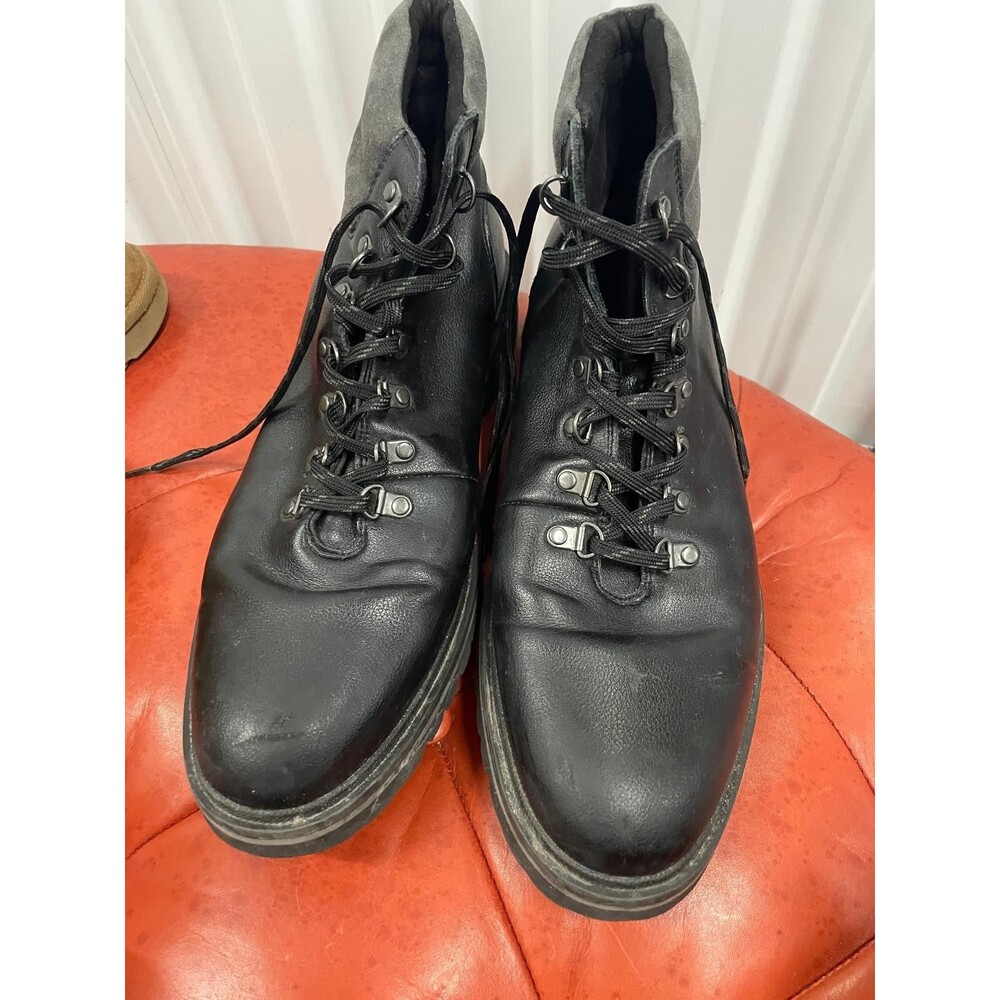 Unlisted by Kenneth Cole Men's Bainx Hiking Boot, Dark Grey Size:11